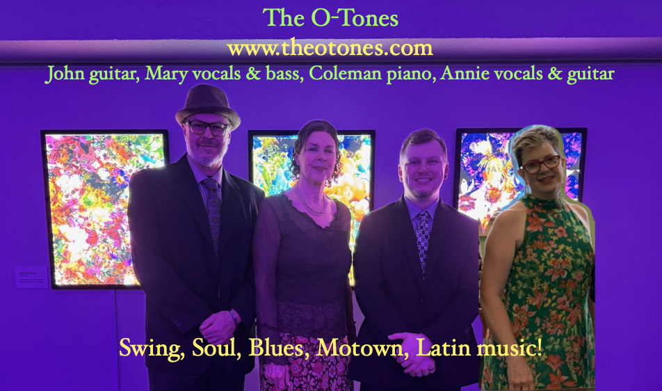 O-Tones quartet Killingly CT outdoor park show NEW DATE