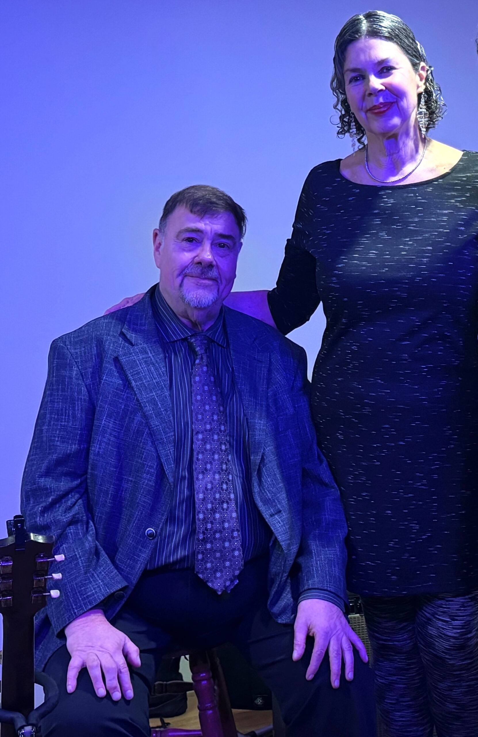The O-Tones jazz duo at Eric Carle Museum